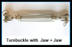 Turn Buckle Jaw & Jaw